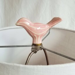 Bird Lamp Finial. Unique Home Lighting Decor - thumbnail 2