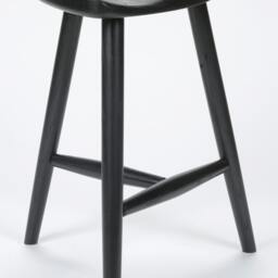 Milking Stool in Ebonized Ash - thumbnail 3