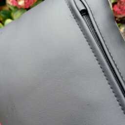Karawunzlator Neck Pillow Artificial Leather 40 X 20 cm With Weight, Relaxation Pillows, Back Cushions - thumbnail 3