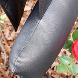 Karawunzlator Neck Pillow Artificial Leather 40 X 20 cm With Weight, Relaxation Pillows, Back Cushions - thumbnail 4