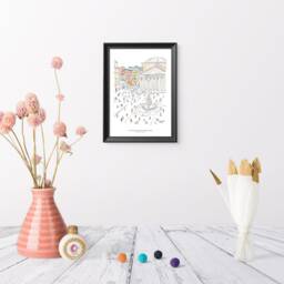 Pantheon Rome Wall Print By Harold Pincay - Gicl??e Fine Art Paper Unframed - thumbnail 2