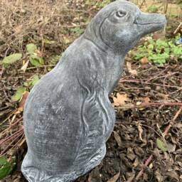 stone Garden Large Cute Penguin Wildlife Bird Gift Ornament - thumbnail 3