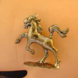 sterling Silver Horse Sculpture - thumbnail 4