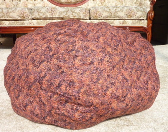 Northern Woods Bean Bag Chair Cover, Autumn Leaves, Rust, Fall, Etsy Kids - image 1