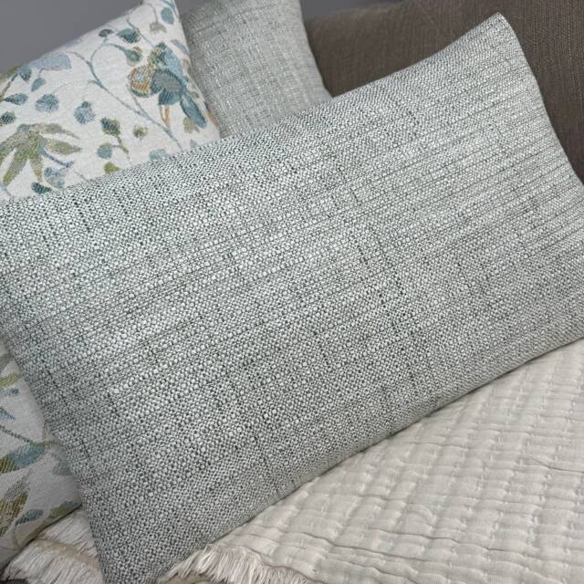 "Myrtle Green/Avocado Decorative Cushion Cover, 12"" X 20" - image 1