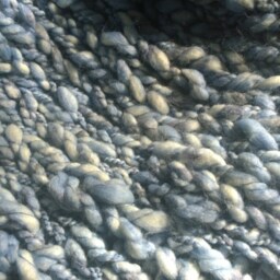 "Large Knitted Blanket > 63""x83" - thumbnail 2