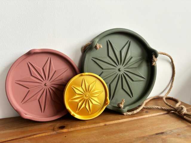 Hanging Plant Drip Tray Jute Rope - Indoor Planter - image 1