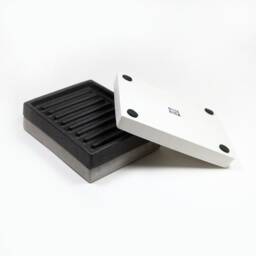 Rectangular Concrete Soap Dish Modern Bathroom Accessory - thumbnail 2