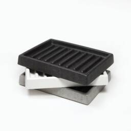 Rectangular Concrete Soap Dish Modern Bathroom Accessory