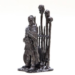 Tin 54mm Anglo-Saxon Warrior With Heads 5C. A.d - thumbnail 2