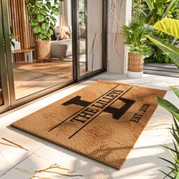 Realtor Monogram Doormat - Custom Door Mat Personalized New Home Gift Housewarming Closing - thumbnail 2