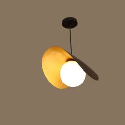 Chandelier Lighting , Hanging Lamp Ceiling Conch Hanging Lamp, Lamp With Glass Model Ranor - thumbnail 2