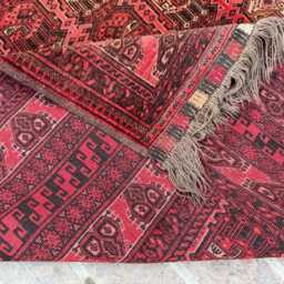 6x9 Afghan Turkmen Antique Rug - Vegetable Dyed Wool Carpet Tribal Oriental Masterpiece For Classic Home Spaces Boho Gift - thumbnail 4