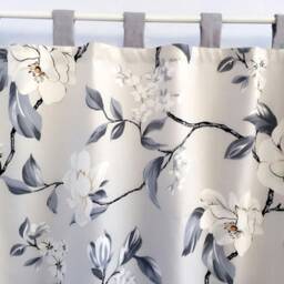 Spring Magnolia Cafe Curtain Window Valance/Nursery Playroom Treatment/Bedroom Drapes/Shower Curtain/Curtains For Living Room - thumbnail 2