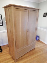 White Oak Wardrobe