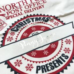 Personalized Santa Sacks - Customized Bags Special Delivery Canvas Christmas Decor Custom Name Stockings - thumbnail 3