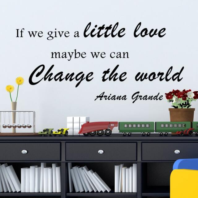 Give A Little Love - Inspirational Wall Quotes Vinyl Decal Art Decor 090 - image 1