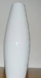 Vintage Vase White Op Art By Gerold Porcelain - thumbnail 1