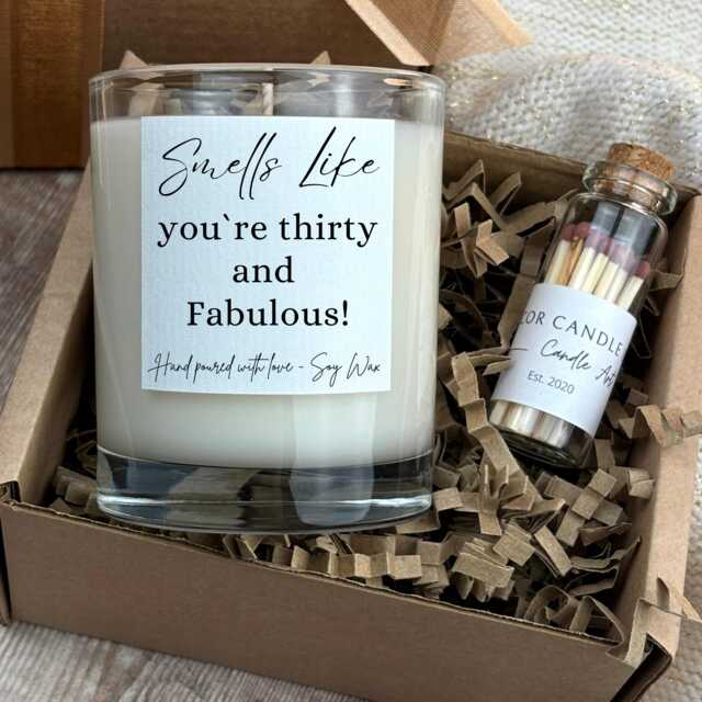 "Soy Wax Candle, ""Smells Like" - image 1