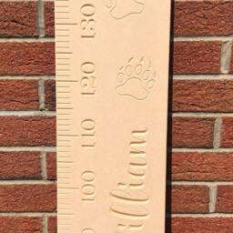 Bear Height Chart, Wooden Growth Mdf Watch Me Grow Scandi Bedroom Decor, Bedroom, Chart - thumbnail 3