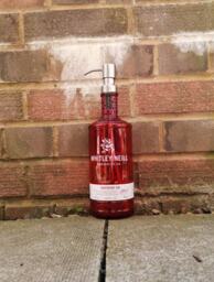 Whitley Neill Raspberry Gin Bottle Soap Dispenser With Stainless Steel Pump & Water Resistant Label - thumbnail 1
