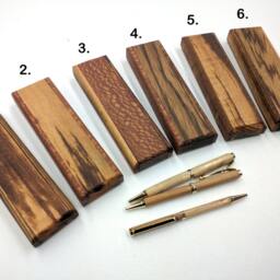 African Savanna Custom Pen Box, Groomsmen Gift, Wooden Gift For Him, Standing Case, Personalized Box Only - thumbnail 3