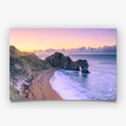 Durdle Door Print, Dorset Coast Photography Wall Art, UK Seaside Decor - thumbnail 3