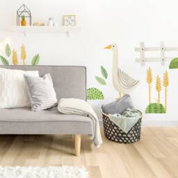 Goose - Fabric Wall Decal Modern Farm Mej - thumbnail 3