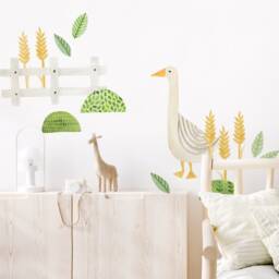 Goose - Fabric Wall Decal Modern Farm Mej - thumbnail 2