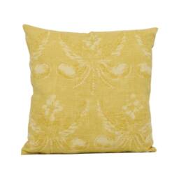Kate Forman - Josephine Yellow Bright Sunny Antique Inspired Cushion Cover Handmade Throw Pillow Designer Home D??cor - thumbnail 2