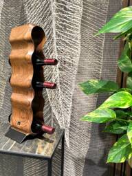 Handmade Wine Rack & Bottle Holder Furniture Idea For Anniversary, Christmas Gift