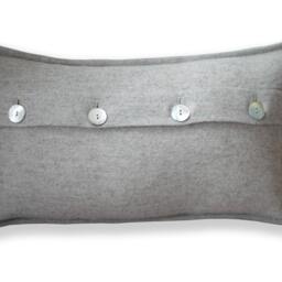Embroidered Winter Lodge Christmas Cushion - thumbnail 3