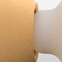 Yellow Concrete Ceiling/Wall Lamp Minimalist Circle Light, Handmade in Italy - thumbnail 3