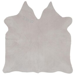Versatile Medium Cowhide Accent - Brown & White Premium Hair-On Leather Rug - thumbnail 2