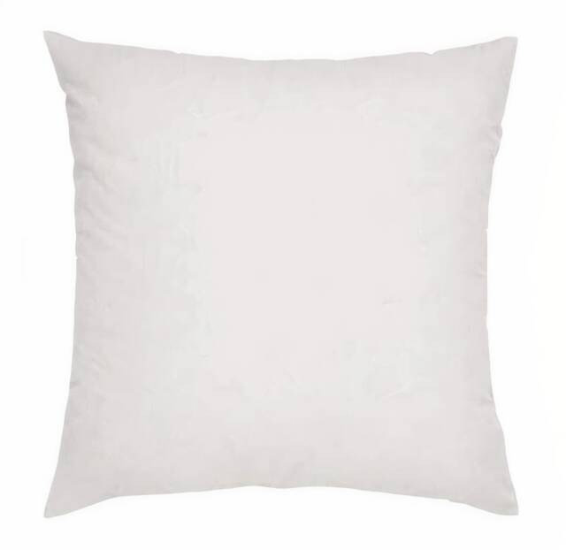Set Of 4 Virgin White Hollowfibre/Polyester Cushion Pad Inner Insert British Made 18