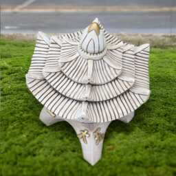 stone Large Pagoda Sculpture Outdoor Figure Massive Lantern Ornament Zen Garden Decoration Pagoda Lover Gift Front Door Art Yard - thumbnail 2