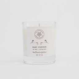 Baby Powder - Scented Candle Hand Poured in Yorkshire Soy Wax Vegan - thumbnail 3