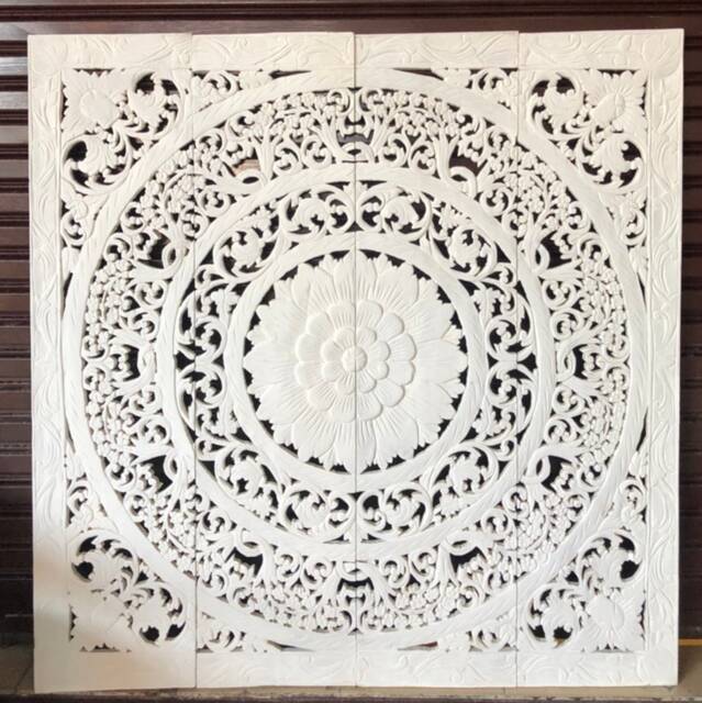 Decorative Mandala Bed Headboard 48 - image 1