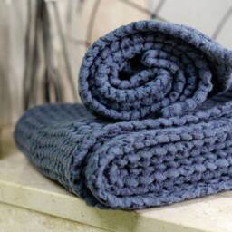 Waffle Linen Cotton Towel, Linen Wash Cloth, Hand Hair Bath Towel - thumbnail 2