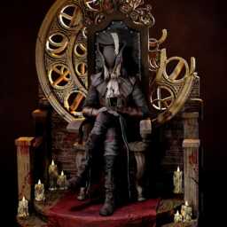 Lady Of The Clocktower - Gothic Dark Fantasy Female Warrior Maria Resin Figure 16K - thumbnail 3