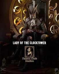 Lady Of The Clocktower - Gothic Dark Fantasy Female Warrior Maria Resin Figure 16K - thumbnail 1