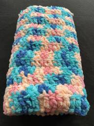 Super Soft & Snuggly Crochet Baby Blanket - thumbnail 1