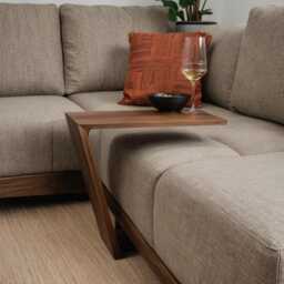 Designer Side Table For Your Living Room/Side Coffee Solid Wood Lounge - thumbnail 2