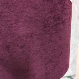 Recycled Damson Purple Brushed Linen With Varys Violet Interior Cylinder/Drum Lampshades Pendant Shade Table - thumbnail 2