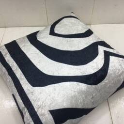 Silk Ikat Pillow Cover - 16x16 - Hand-Dyed, Decorative Cushion - thumbnail 4