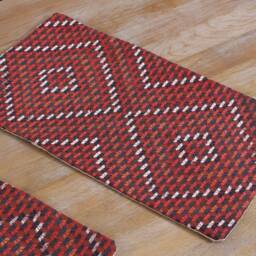 "Set Of 2 Pcs, Kilim Pillow Cover, Vintage Pillow, 13.58"" X 25.00" - thumbnail 3