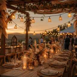 Battery Operated Rattan String Lights, Waterproof Boho Patio Warm White Garden Balcony Decor, 10 Led Outdoor Lanterns - thumbnail 3