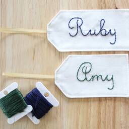 Personalised Fabric Christmas Stocking Handmade Patchwork Design, Made With Liberty Fabrics - thumbnail 4