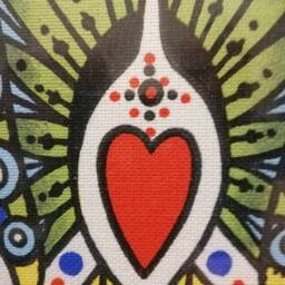 Peacock Art Print Framed Wall Decor - 12.4x8.8 - thumbnail 3