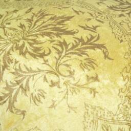 Stunning Yellow & Gold Venetian Velvet Pillow/Down 20 - thumbnail 3